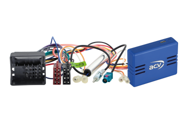 ACV 12-1041-46-15 | CAN-BUS Adapter Kit Citroen/ Fiat / Peugeot / Toyota Quadlock  ISO, mit Antennenadapter  DIN